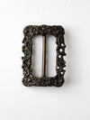 vintage brass buckle