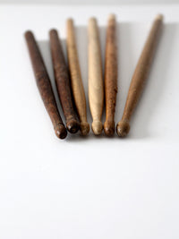 collection vintage drumsticks
