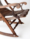 art nouveau rocking chair