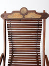 art nouveau rocking chair