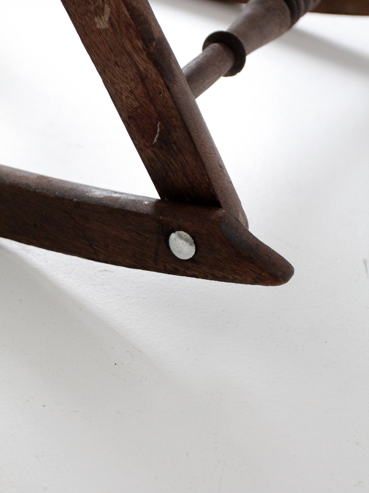 antique rocking chair leg