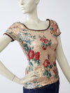 vintage Jean Paul Gaultier sequin blouse