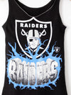 vintage 80s Raiders football tank top