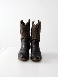 N. Porters' cowboy boots circa 1940