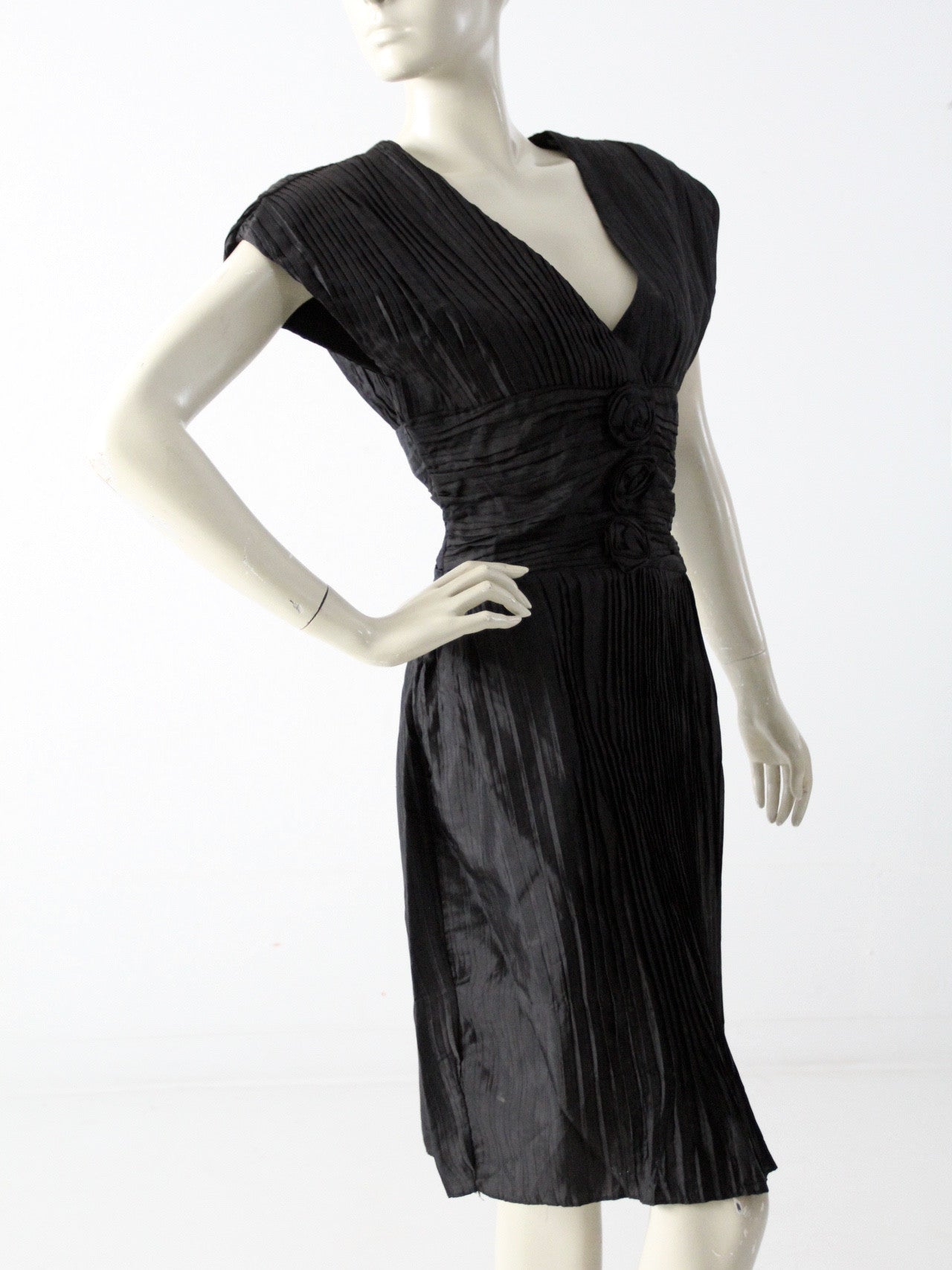 Vintage 70s Black Cocktail Dress Vintage 70s Black Cocktail Dress