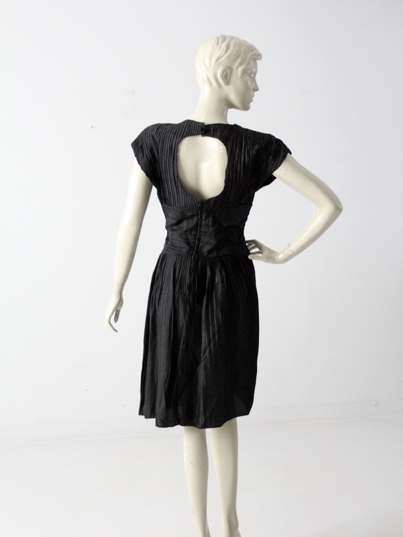 Vintage 70s Black Cocktail Dress