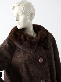 Betty rose fur coat top