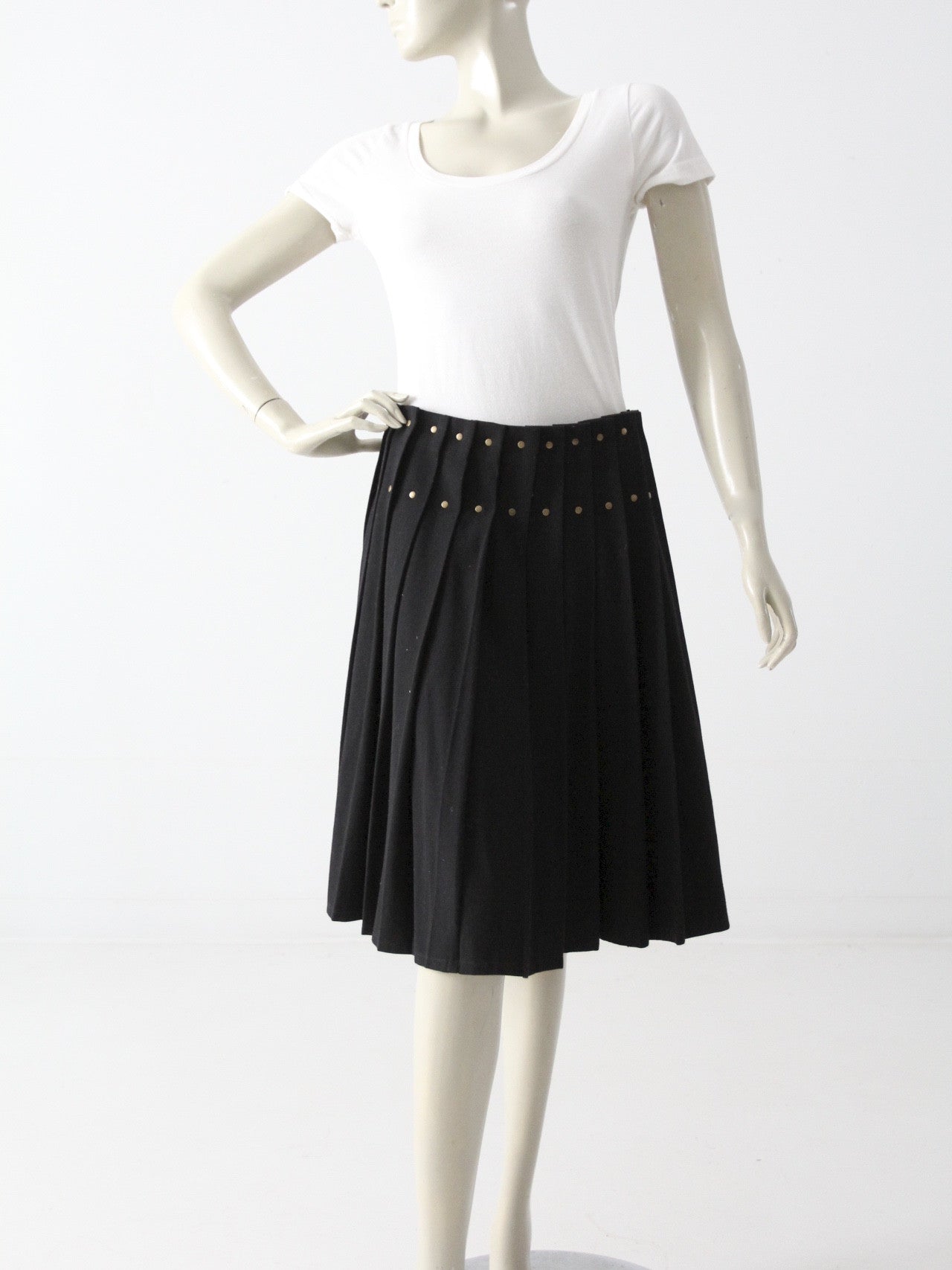 pre-owned Byblos pleated skirt