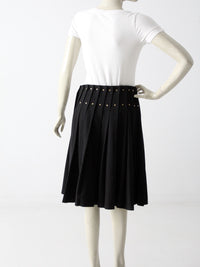 pre-owned Byblos pleated skirt