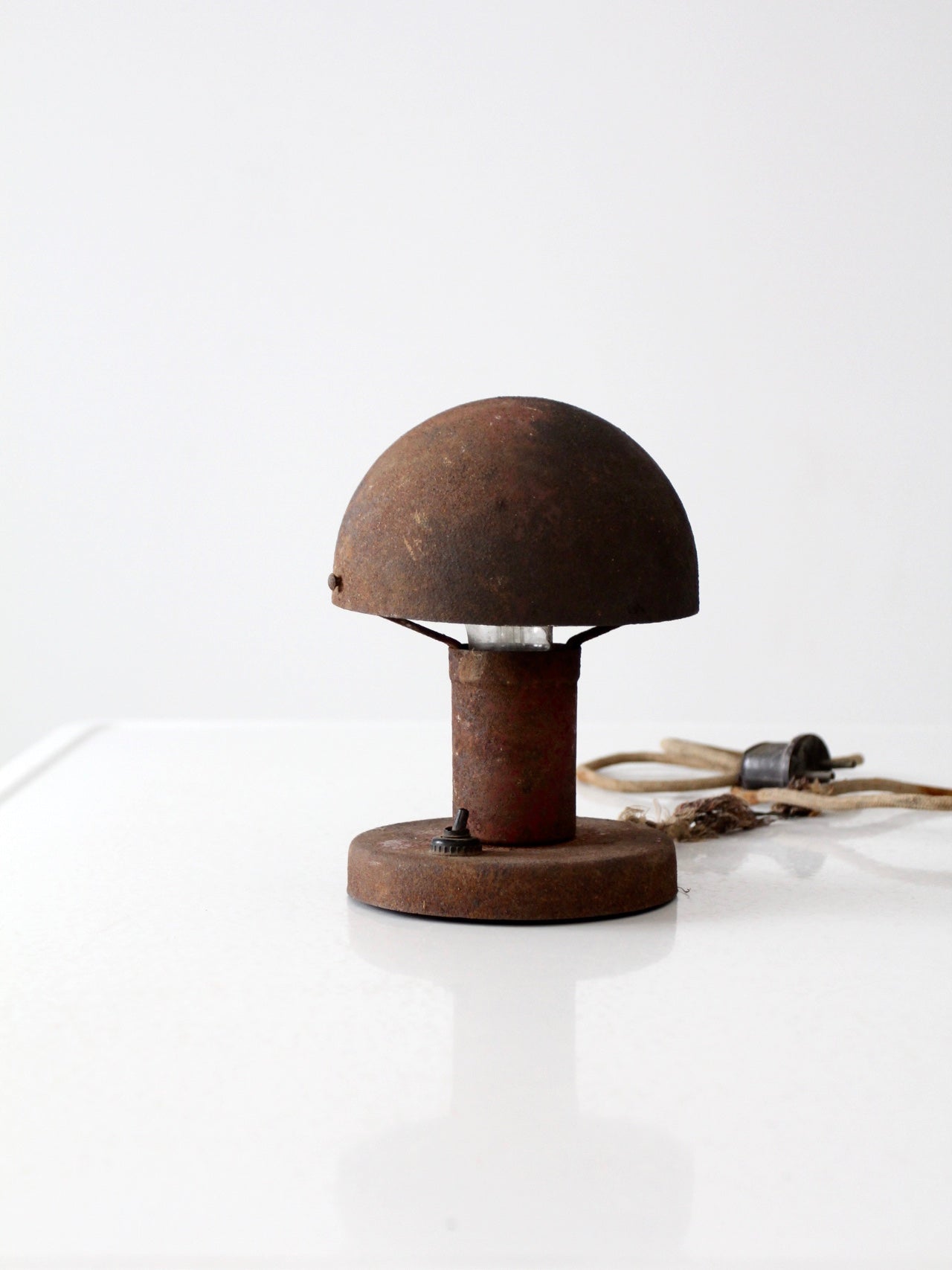 vintage industrial work lamp