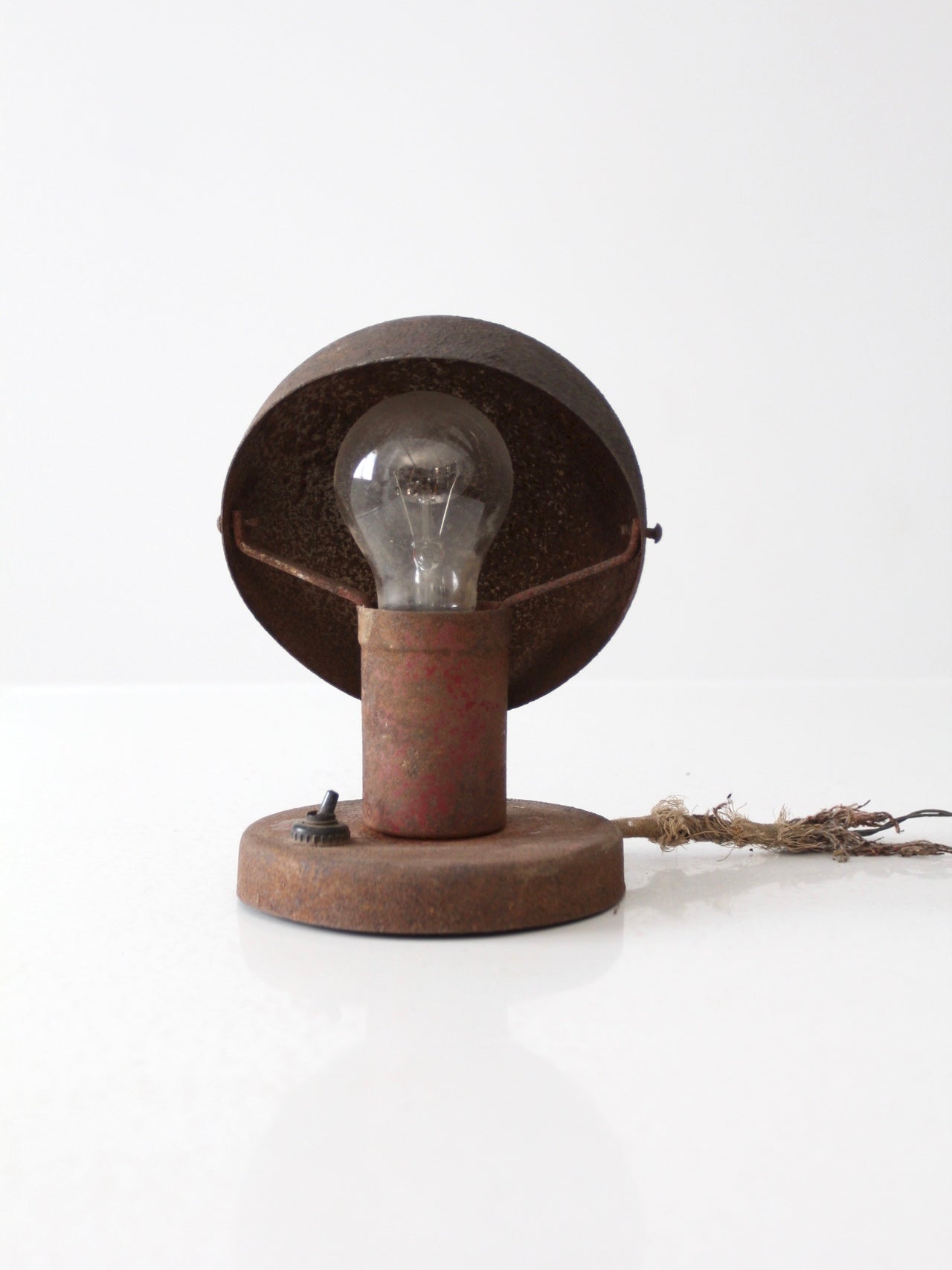 vintage industrial work lamp