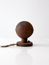 vintage industrial work lamp