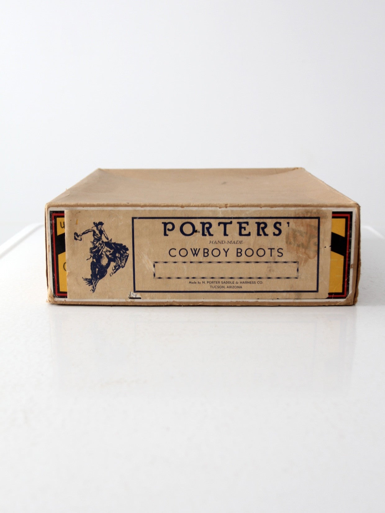 N. Porters' cowboy boots circa 1940