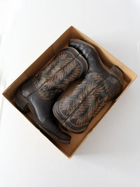 N. Porters' cowboy boots circa 1940