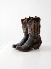 N. Porters' cowboy boots circa 1940