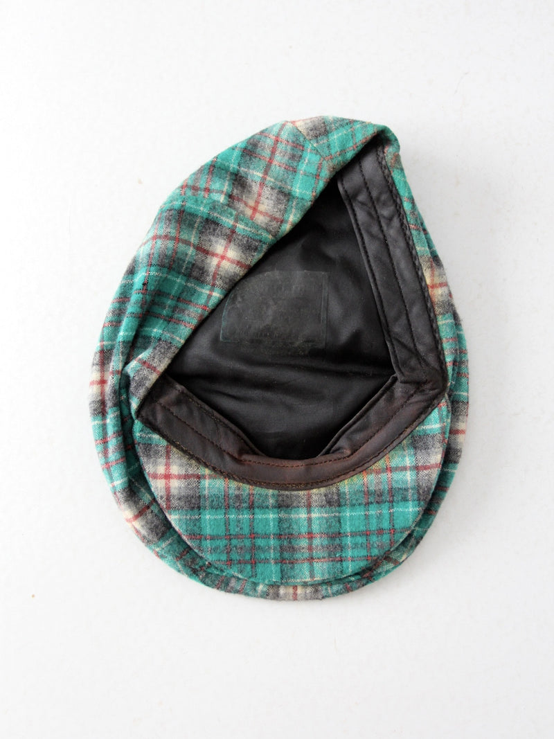 vintage Pendleton flat cap