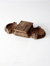 tobacciana box with trays circa 1940