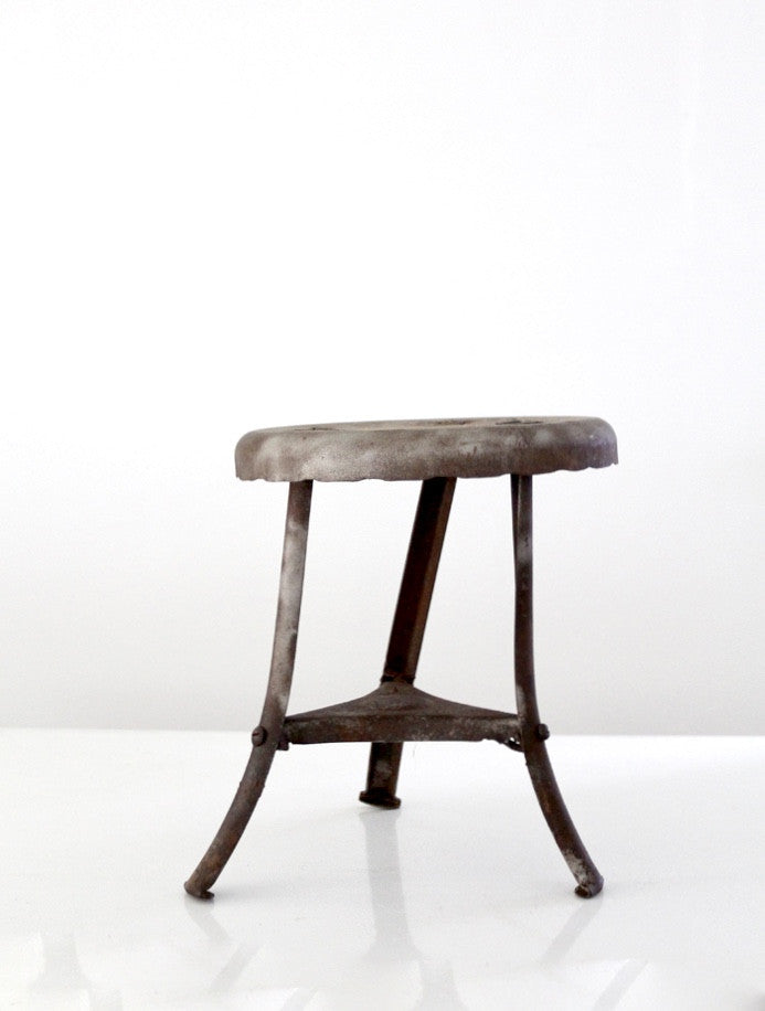 vintage milking stool