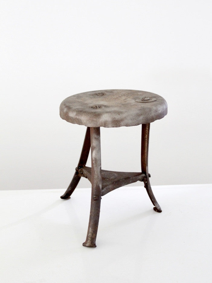 vintage milking stool