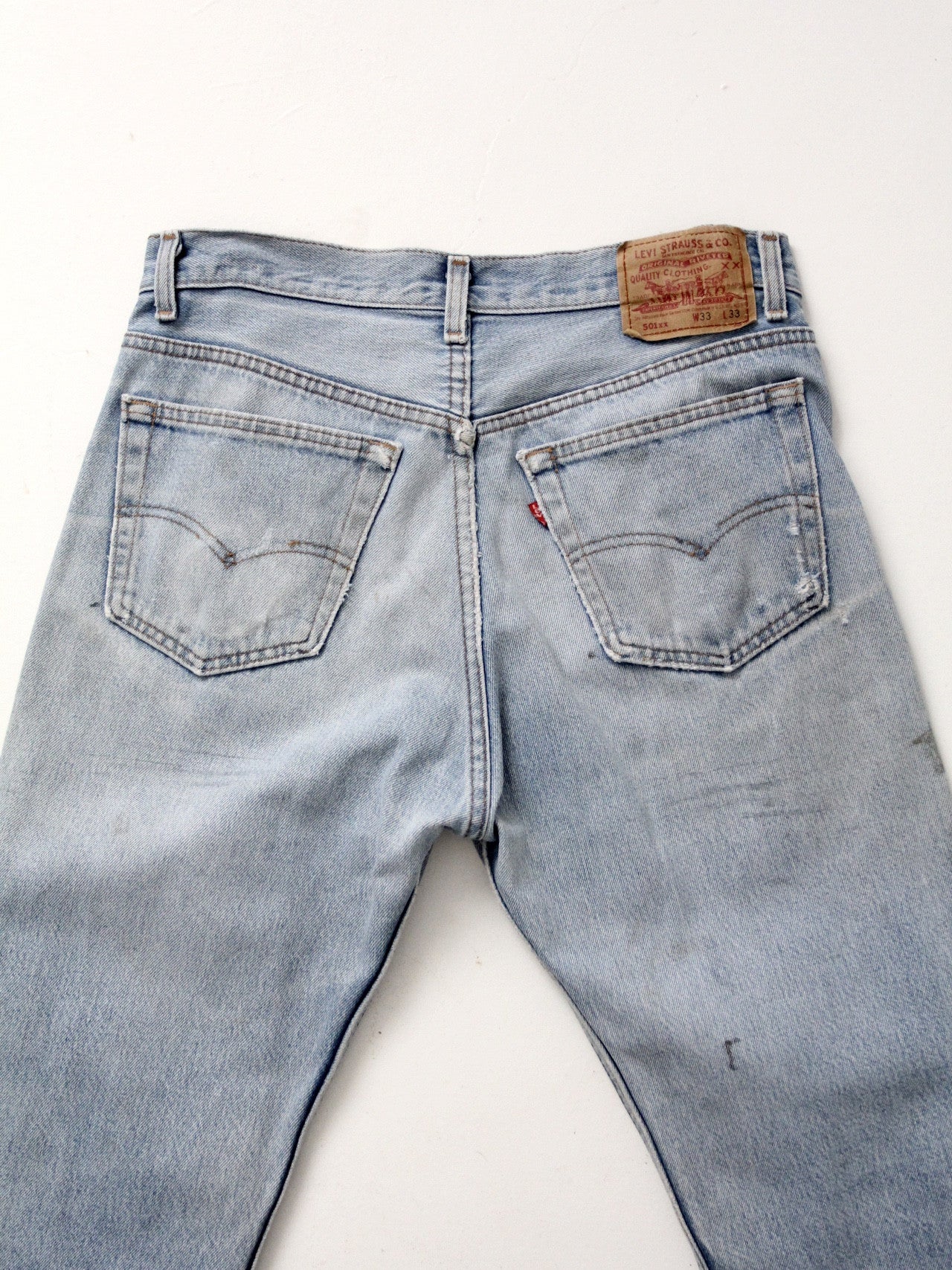 vintage Levis 501xx denim jeans, 33 x 30