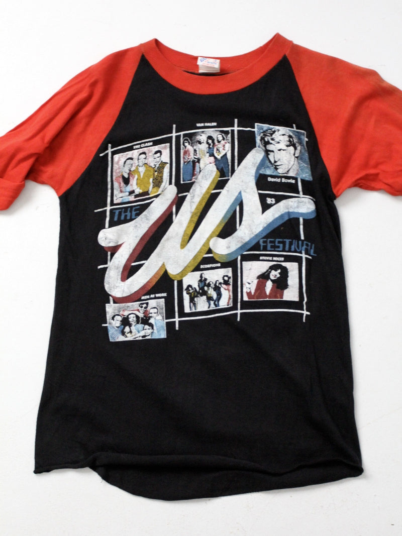 vintage 1983 US Festival t-shirt