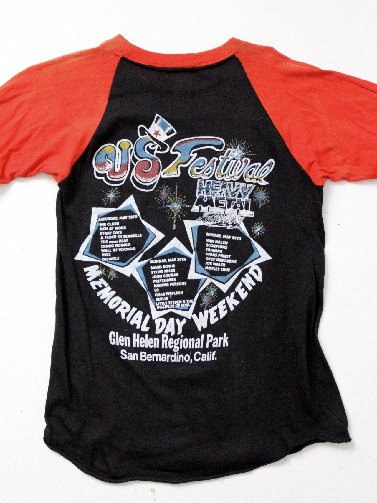 vintage 1983 US Festival t shirt 86 Vintage