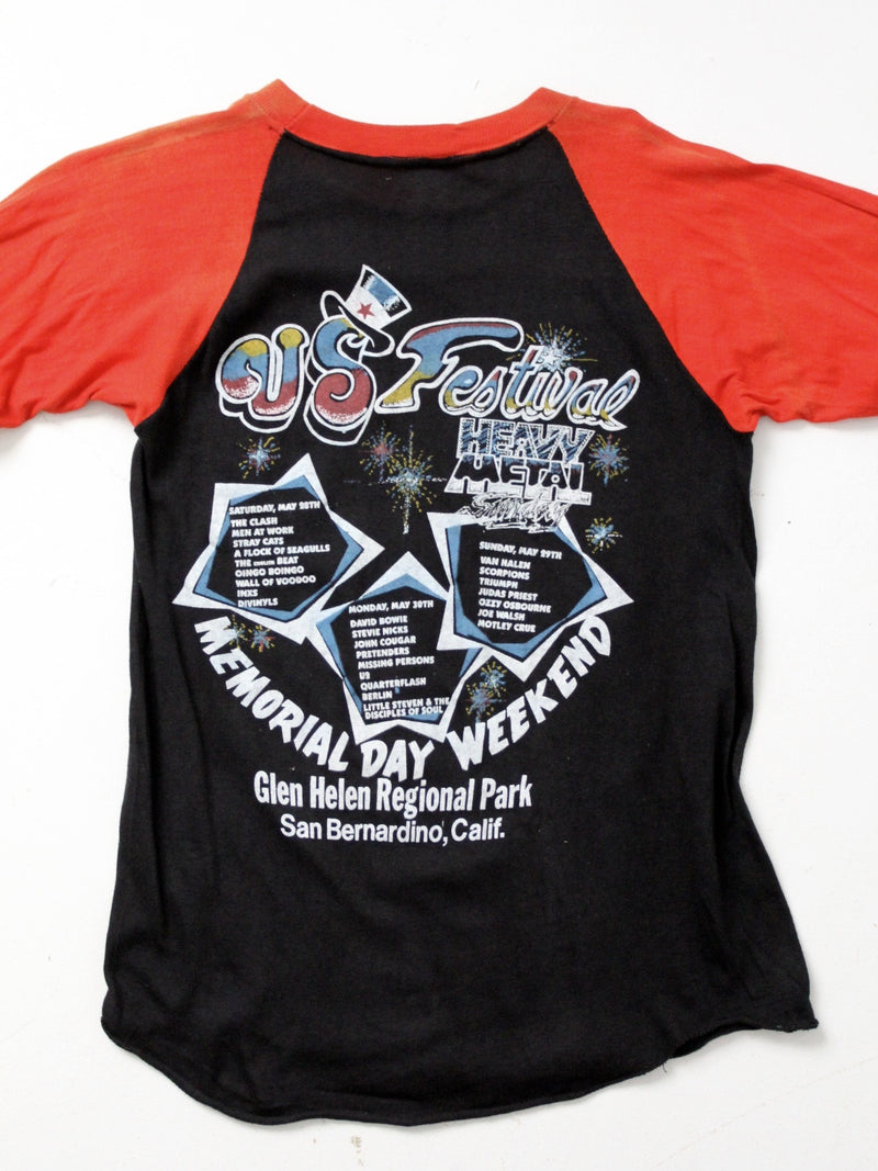 vintage 1983 US Festival t-shirt