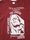 vintage Johnny Winter t-shirt, 1973 Capital Centre concert