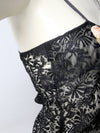 vintage 30s black negligee