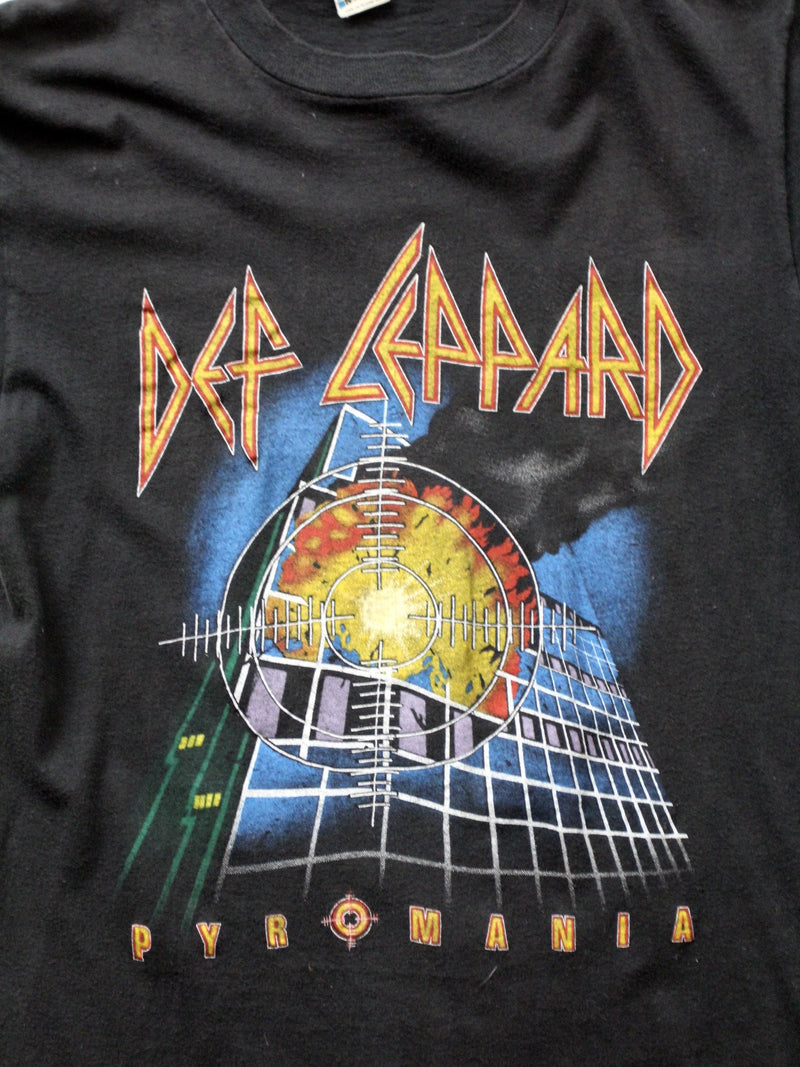 vintage Def Leppard t-shirt, 1983 Pyromania tour