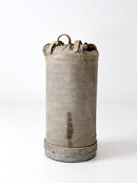 vintage army camp bag