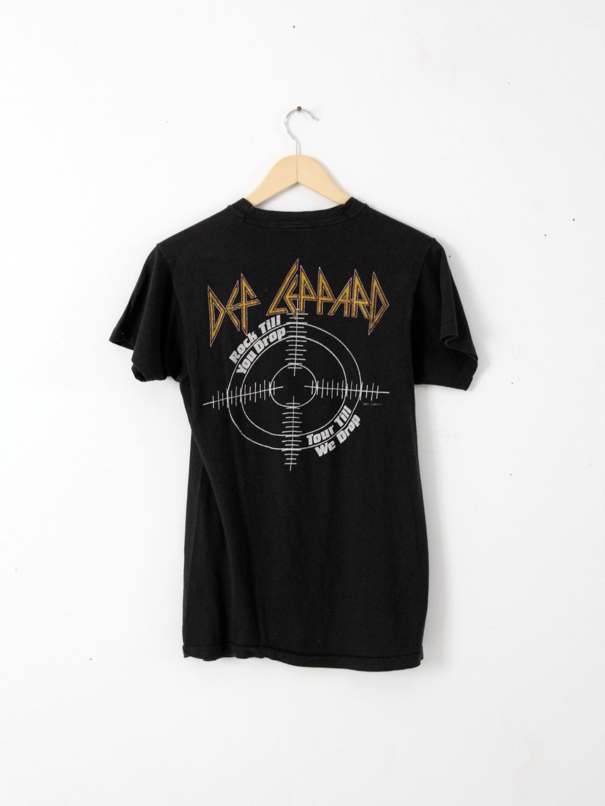 vintage Def Leppard t-shirt, 1983 Pyromania tour