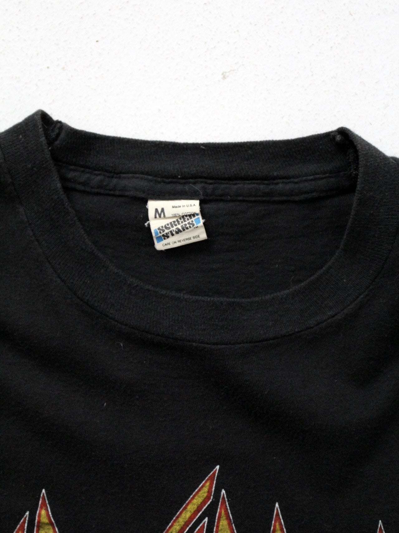 vintage Def Leppard t-shirt, 1983 Pyromania tour