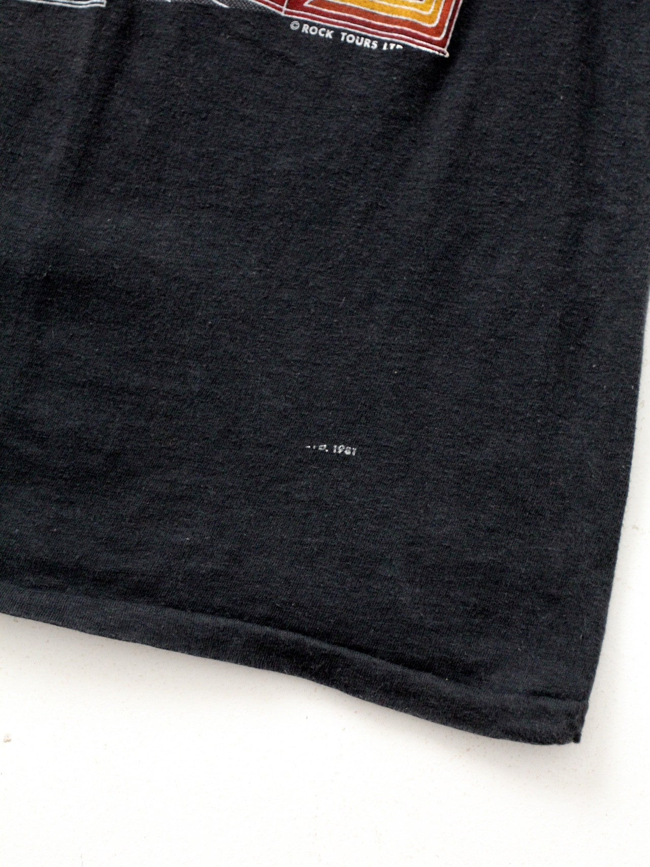 vintage Styx t-shirt, 1981 Paradise Theatre World Tour