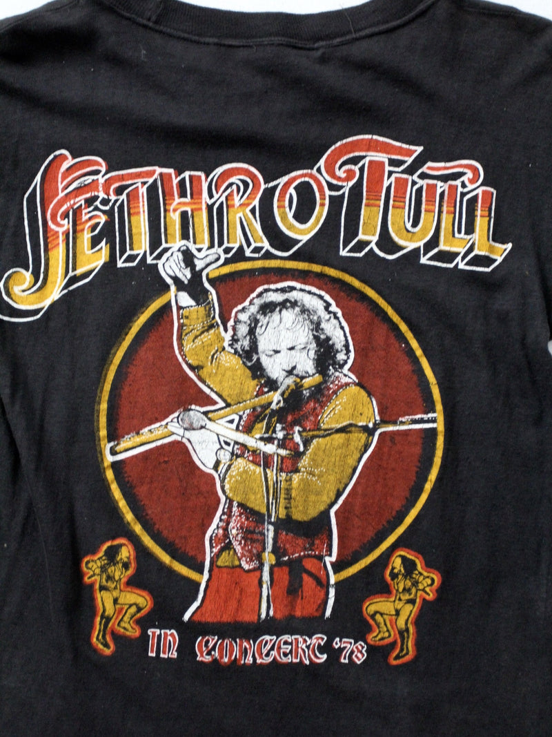 vintage 1978 Jethro Tull concert t-shirt
