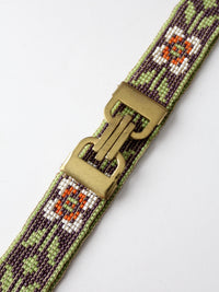 vintage 20s beaded belt