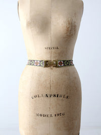 vintage 20s beaded belt