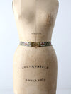 vintage 20s beaded belt