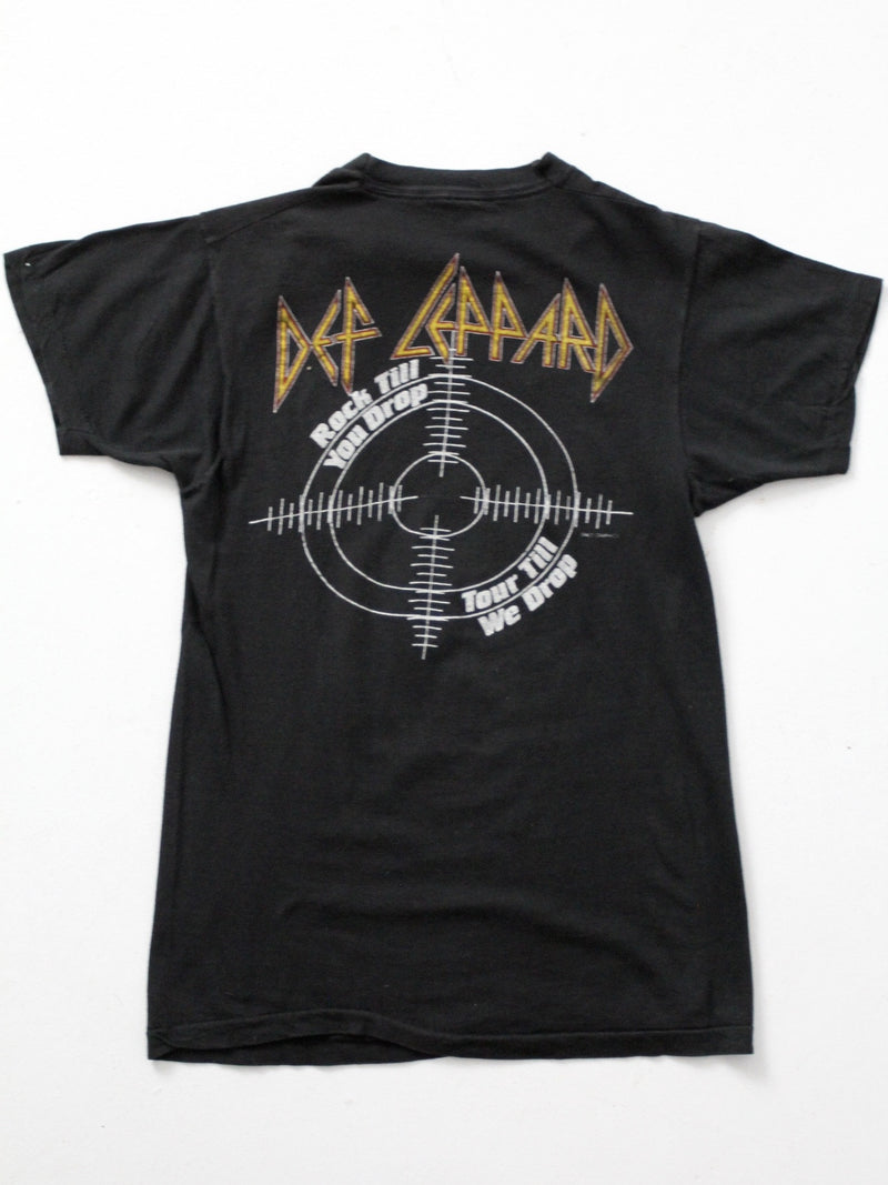 vintage Def Leppard t-shirt, 1983 Pyromania tour – 86 Vintage