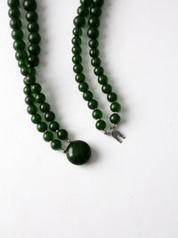 vintage 50s two strand necklace