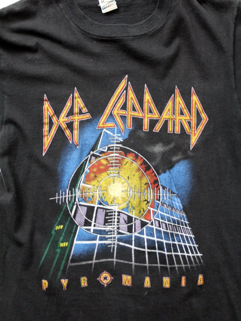 vintage Def Leppard t-shirt, 1983 Pyromania tour