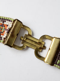 vintage 20s beaded belt