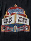 vintage Styx t-shirt, 1981 Paradise Theatre World Tour