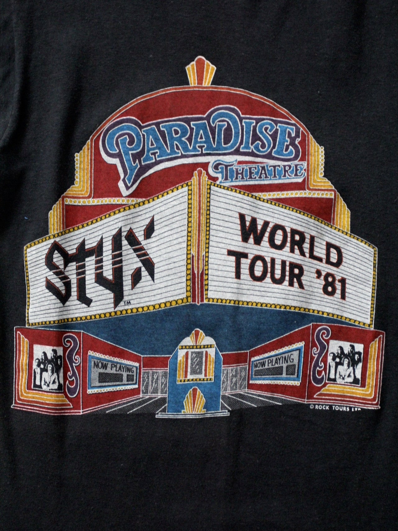 Styx hot sale t shirt