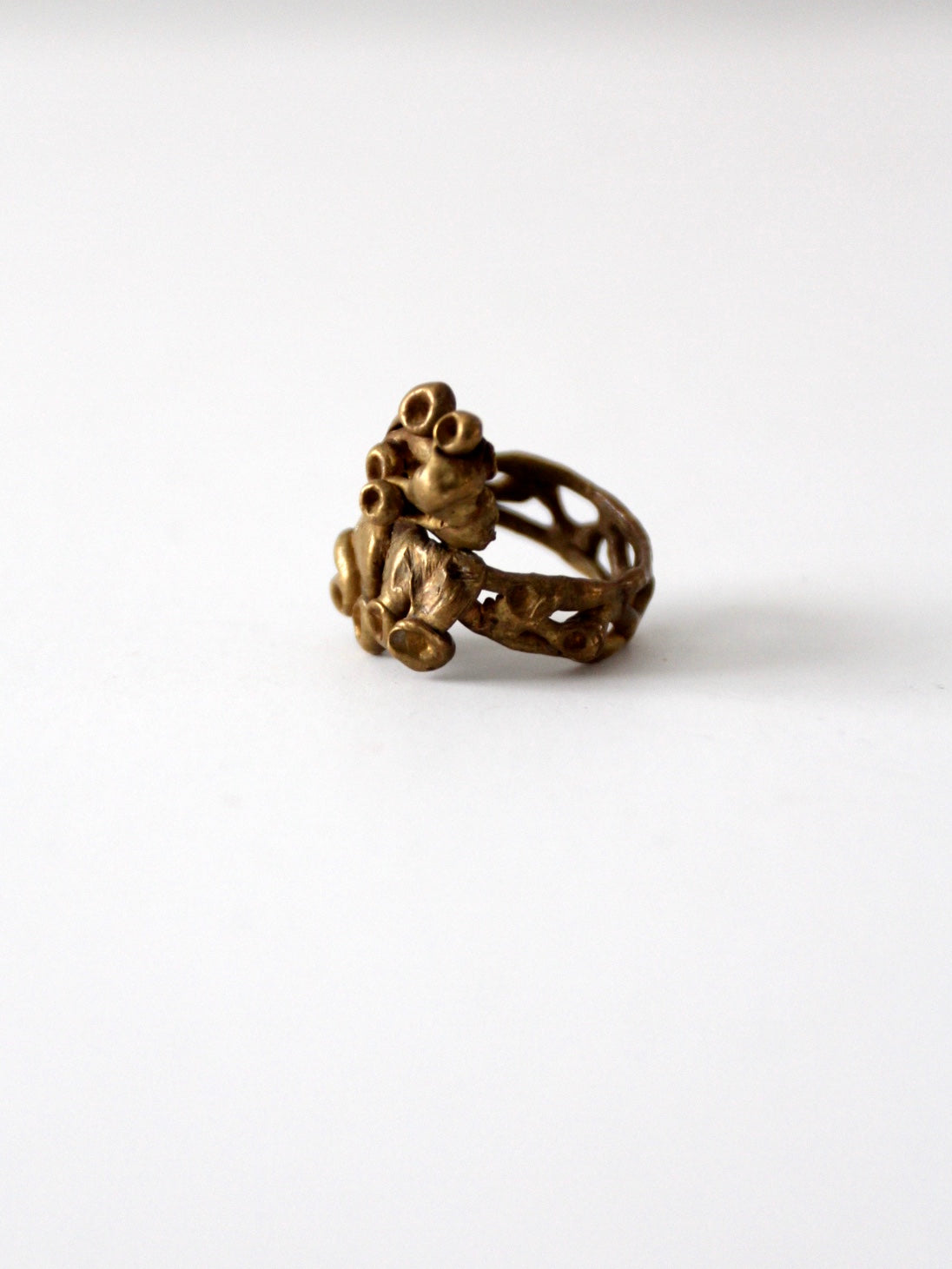 1970s brutalist ring