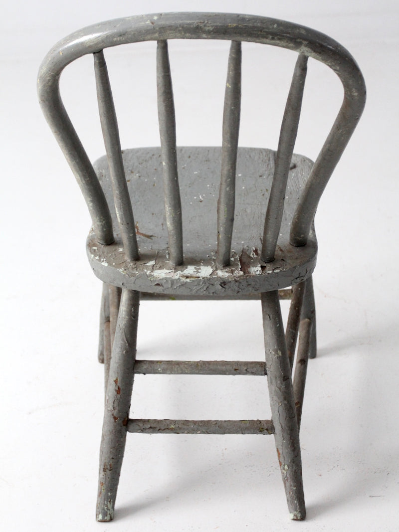 antique primitive farmhouse chair