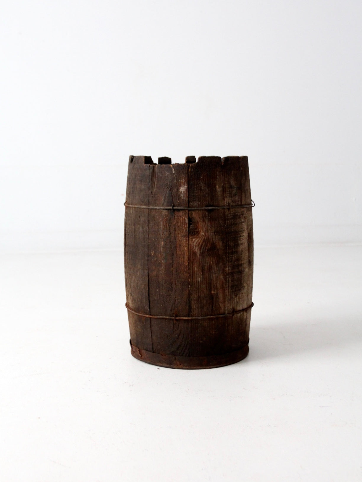 rustic country antique barrel