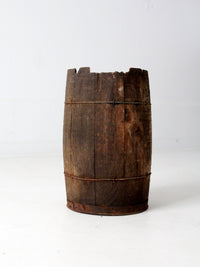 antique barrel
