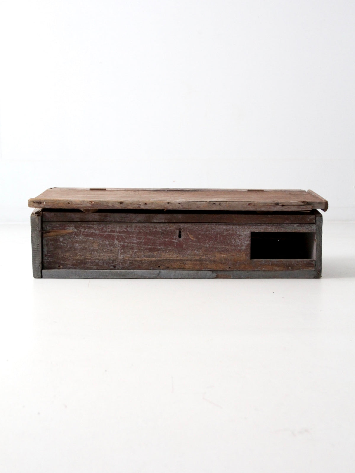 antique primitive tabletop secretary