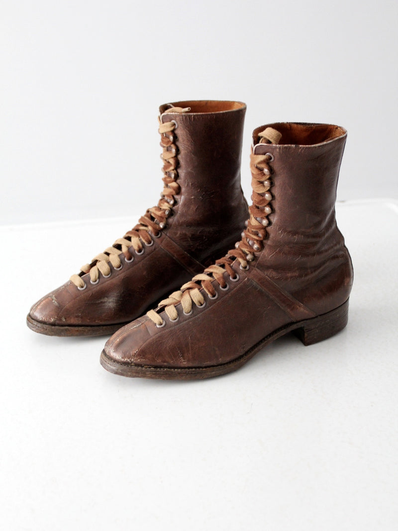 vintage Solidus leather boots